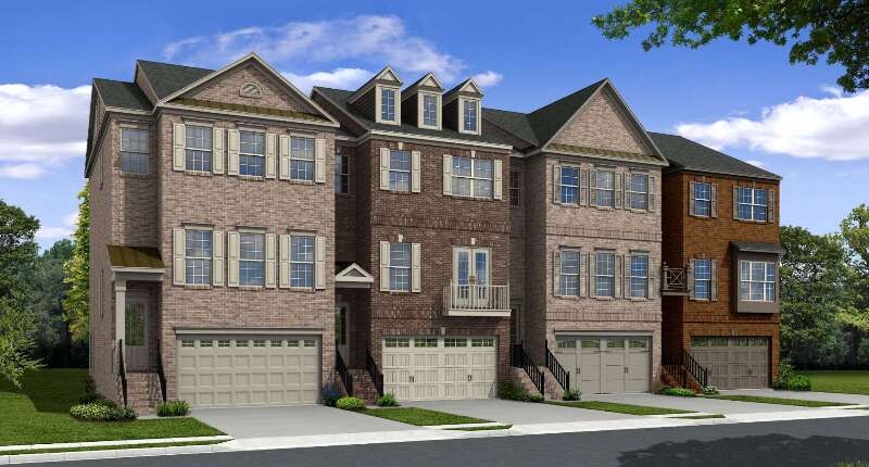 KM Homes Georgian Townhome Front Entry Townhome_20140310 KM Homes Georgian Townhome Front Entry Townhome_20140310